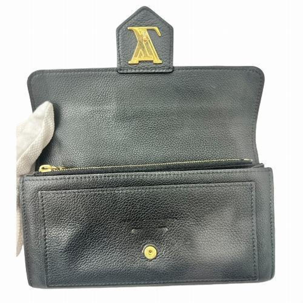 LOUIS VUITTON Portefeuille Lock Me Wallet Long Brand - Picture 6 of 10
